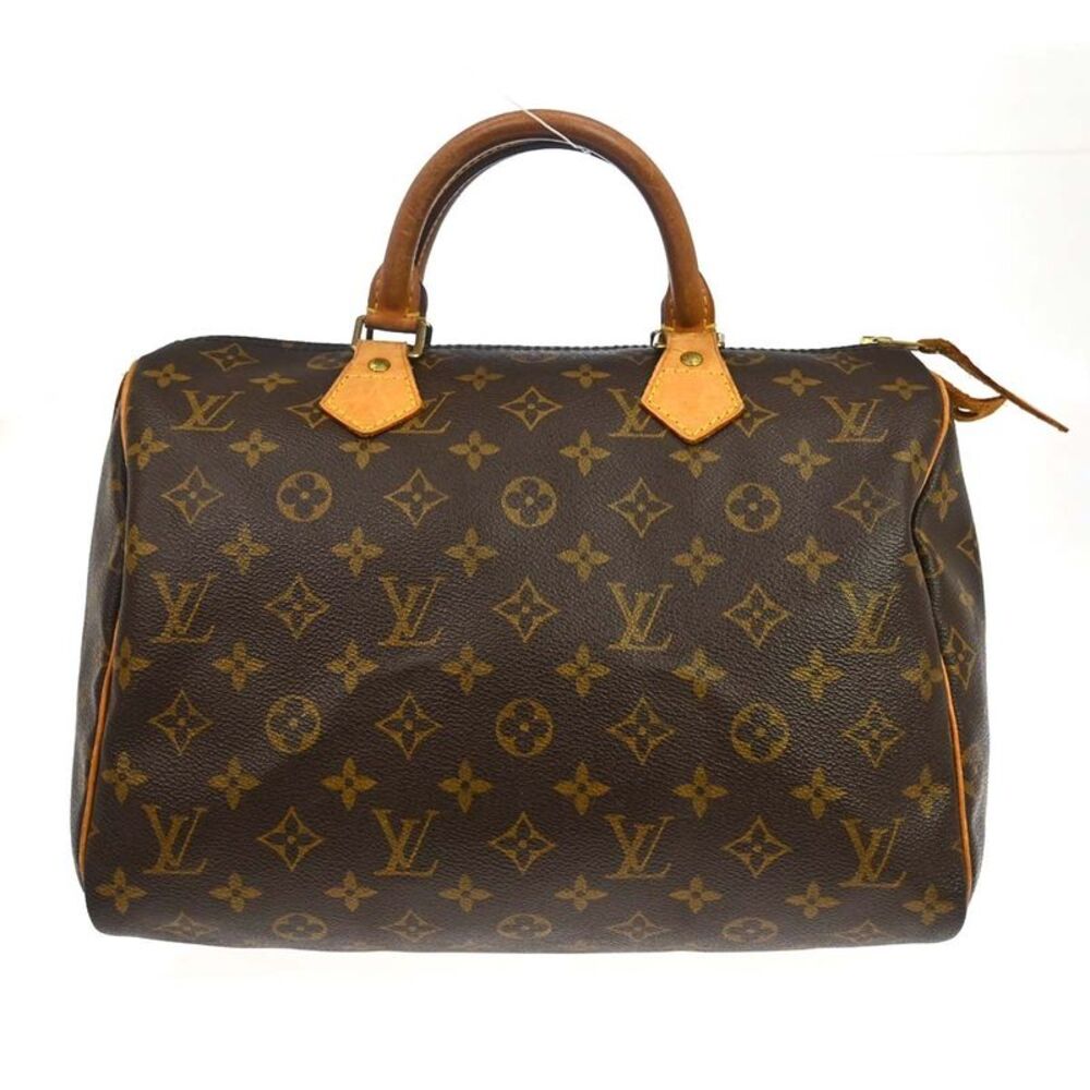Louis Vuitton Speedy Monogram Canvas Brown Canvas Handbag